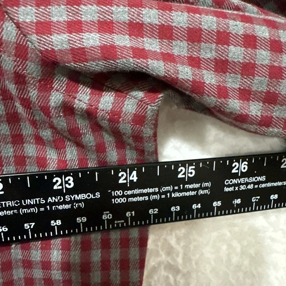 Banana Republic Checked Wrinkle-Resistant Slim-Fit Button Down Long Sleeve Shirt